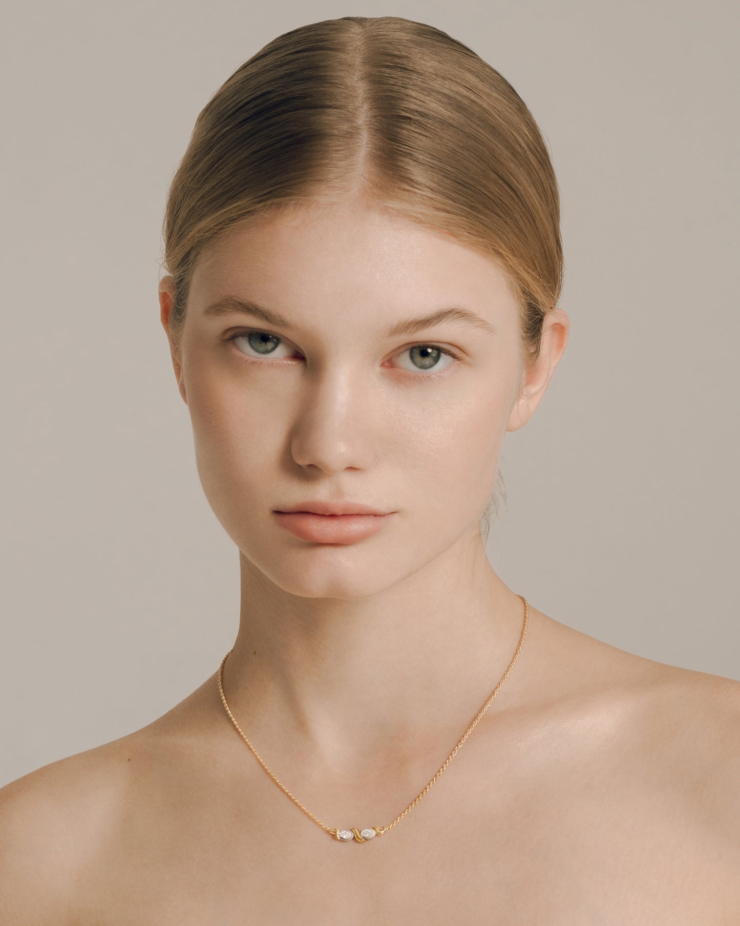 CUPID & PSYCHE Lab Grown Diamond & Rope Chain Necklace