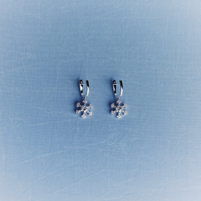 Olympics White Gold & Diamond Earrings